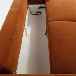 Instilo Sofy^Sofa 3-osobowa pomarańczowa ANDORA