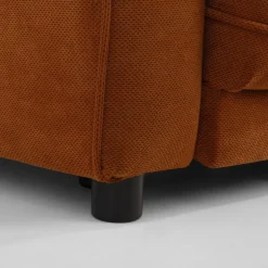 Instilo Sofy^Sofa 3-osobowa pomarańczowa ANDORA