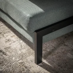 Online inny Sofa 1-osobowa rozkładana szarozielona PARKA