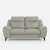 Clearance Trend Line Sofa 2-osobowa skórzana PERLE