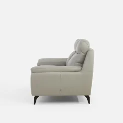 Clearance Trend Line Sofa 2-osobowa skórzana PERLE