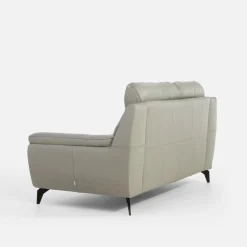 Clearance Trend Line Sofa 2-osobowa skórzana PERLE