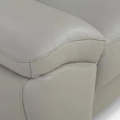 Clearance Trend Line Sofa 2-osobowa skórzana PERLE