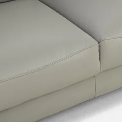 Clearance Trend Line Sofa 2-osobowa skórzana PERLE