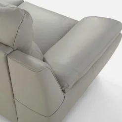 Clearance Trend Line Sofa 2-osobowa skórzana PERLE