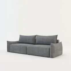 Best Sofa 3-osobowa szara CYNTHIA