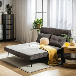 inny Sofy^Sofa 2-osobowa szara LAVILLA