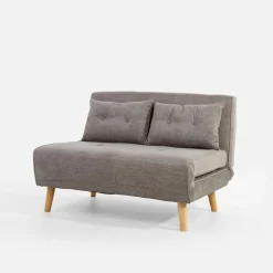 inny Sofy^Sofa 2-osobowa szara LAVILLA
