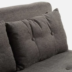 inny Sofy^Sofa 2-osobowa szara LAVILLA