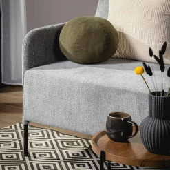 New inny Sofa 2-osobowa szara MANILI