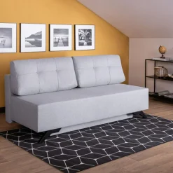 Discount Sofa 3-osobowa szara VERSO