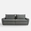New Softi Sofa 3-osobowa szaroniebieska MEVI