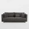 Exline Sofy^Sofa 3-osobowa sztruksowa szara RICO NEW