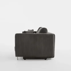 Exline Sofy^Sofa 3-osobowa sztruksowa szara RICO NEW