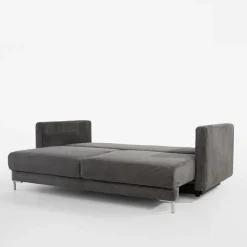 Exline Sofy^Sofa 3-osobowa sztruksowa szara RICO NEW