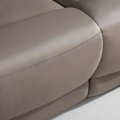 Sofy^Sofa 3-osobowa z funkcją relaksu skórzana ALASSIO