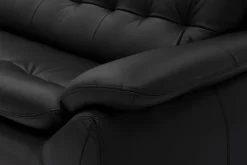 Sofa 3-osobowa ze skóry naturalnej MODENA