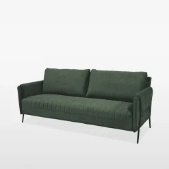 Sofy^Sofa 3-osobowa zielona RENKA