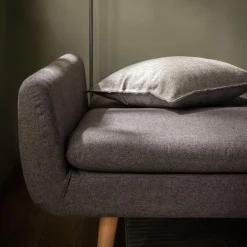 inny Sofy^Sofa podwójnie rozkładana szara LUBERTO
