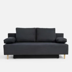 Exline Sofy^Sofa rozkładana antracyt TREVISO