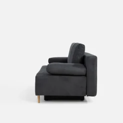 Exline Sofy^Sofa rozkładana antracyt TREVISO