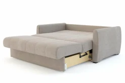 Sofy^Sofa rozkładana beżowa DALIA