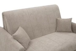 Sofy^Sofa rozkładana beżowa DALIA