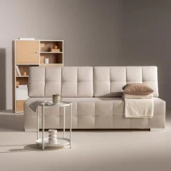 Sofy^Sofa rozkładana beżowa LILI
