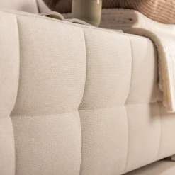 Sofy^Sofa rozkładana beżowa LILI