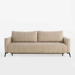 Clearance Instilo Sofa rozkładana beżowa MARION