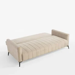 Clearance Instilo Sofa rozkładana beżowa MARION