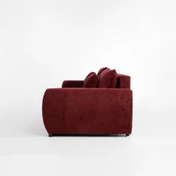 inny Sofy^Sofa rozkładana bordowa MEGALOS