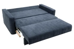 Mavik Sofy^Sofa rozkładana ciemnoniebieska DOMO 3
