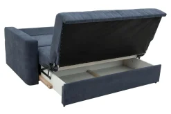 Mavik Sofy^Sofa rozkładana ciemnoniebieska DOMO 3
