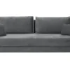 Exline Sofy^Sofa rozkładana grafitowa GENF