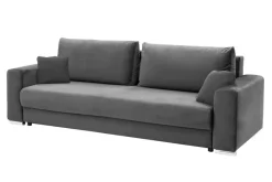 Exline Sofy^Sofa rozkładana grafitowa GENF