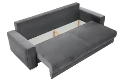 Exline Sofy^Sofa rozkładana grafitowa GENF