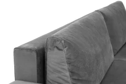 Exline Sofy^Sofa rozkładana grafitowa GENF