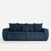 inny Sofy^Sofa rozkładana granatowa CORTONA