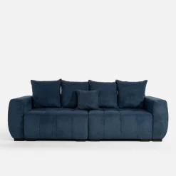 inny Sofy^Sofa rozkładana granatowa CORTONA