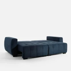 inny Sofy^Sofa rozkładana granatowa CORTONA