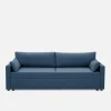Sofy^Sofa rozkładana granatowa TAGO