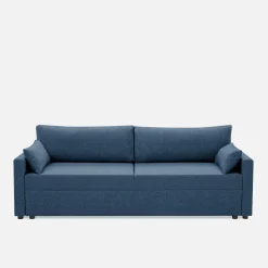 Sofy^Sofa rozkładana granatowa TAGO