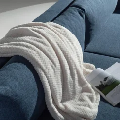 Sofy^Sofa rozkładana granatowa TAGO