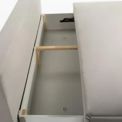 Mavik Sofy^Sofa rozkładana jasnoszara DUE