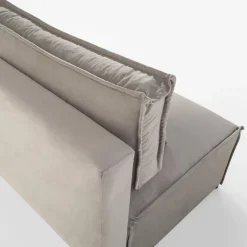Mavik Sofy^Sofa rozkładana jasnoszara DUE