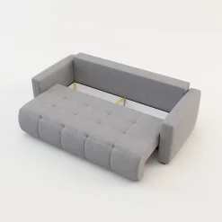 Hot inny Sofa rozkładana jasnoszara ARDEA