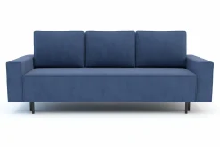Online Exline Sofa rozkładana niebieska KAMALA