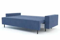 Online Exline Sofa rozkładana niebieska KAMALA