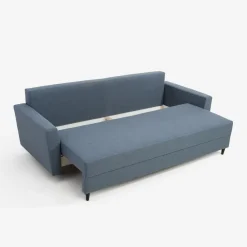 Hot inny Sofa rozkładana niebieska STACY